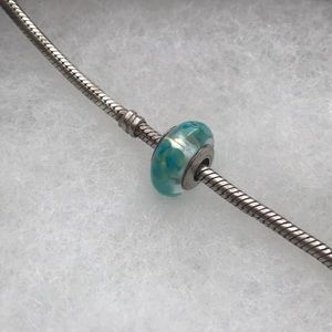 Flower pandora charm
